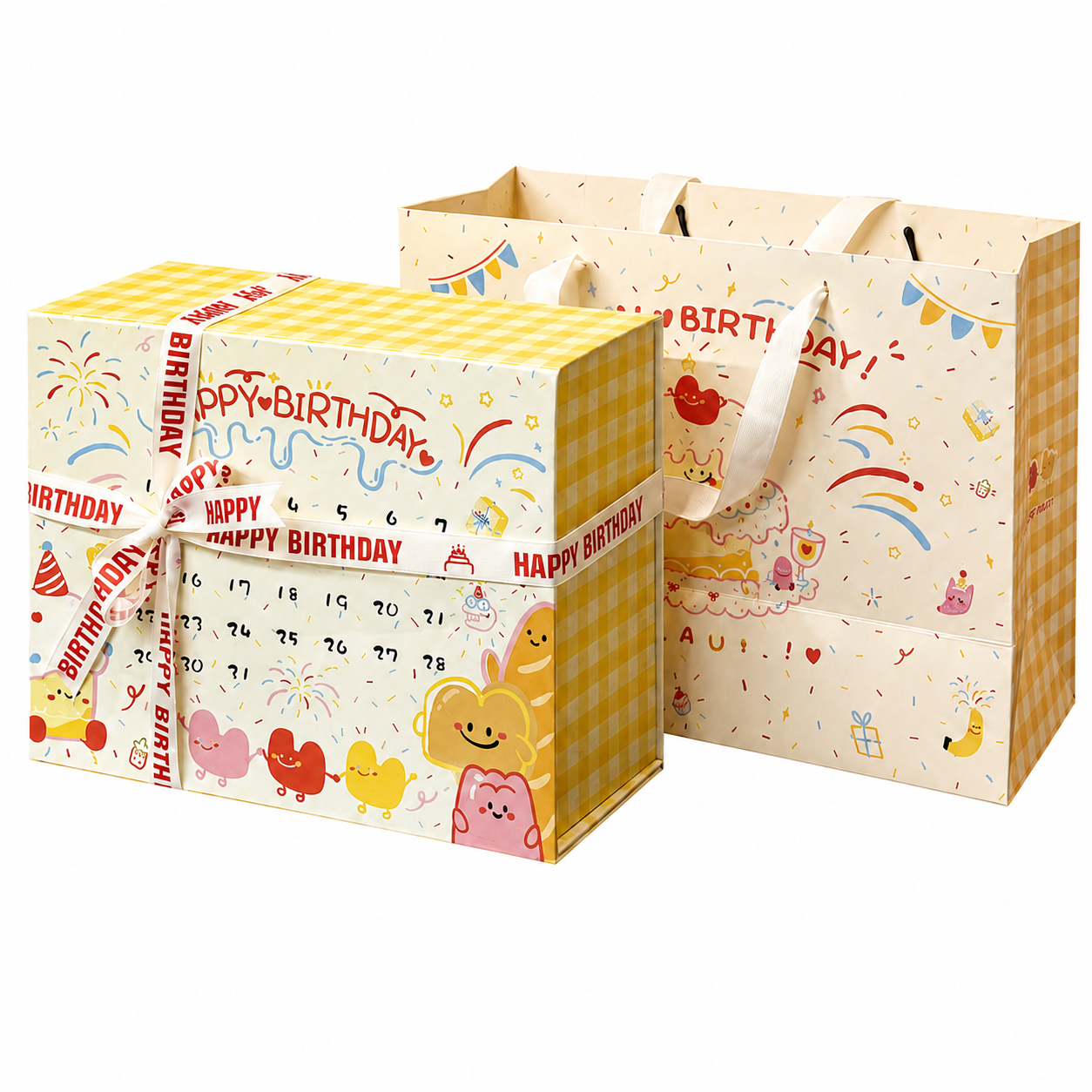 3D Pop-Up Birthday Cake Gift Box Set