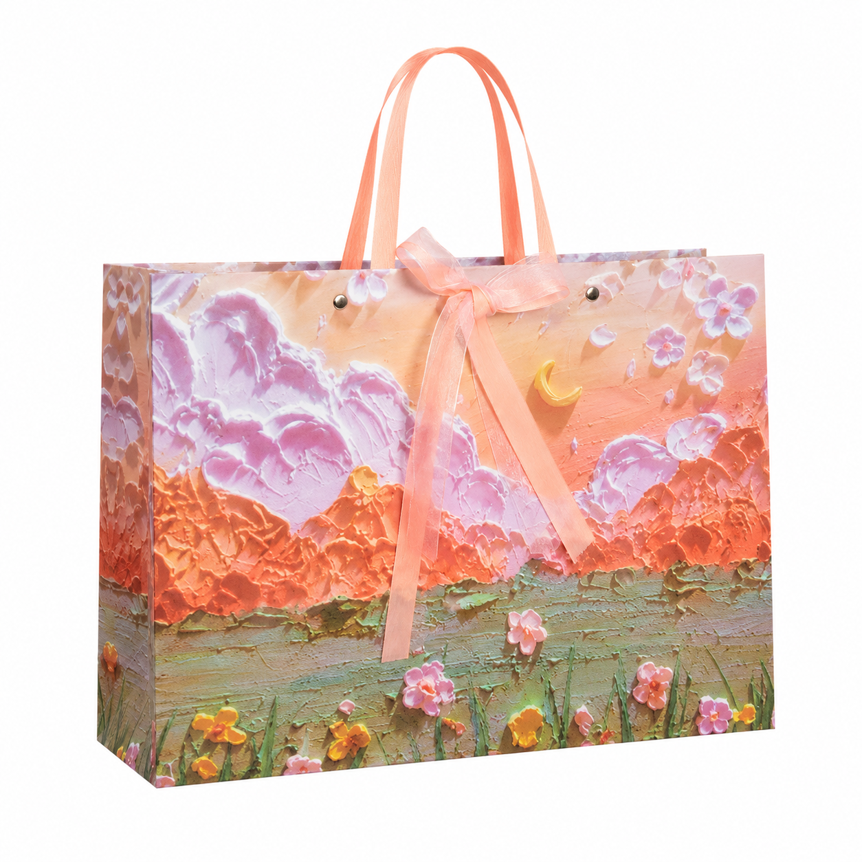 Pink Dreamscape Art Print Gift Bag