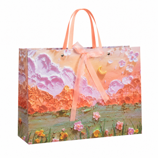 Pink Dreamscape Art Print Gift Bag