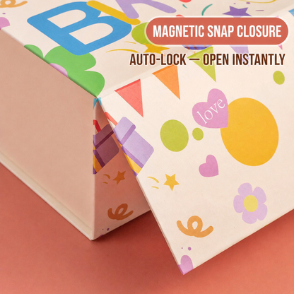 Happy Birthday Magnetic Gift Box