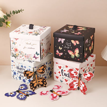Flying Butterfly Surprise Gift Box
