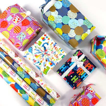 Happy Birthday Wrapping Paper Roll