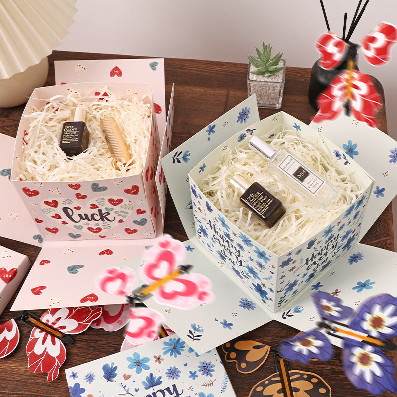 Flying Butterfly Surprise Gift Box