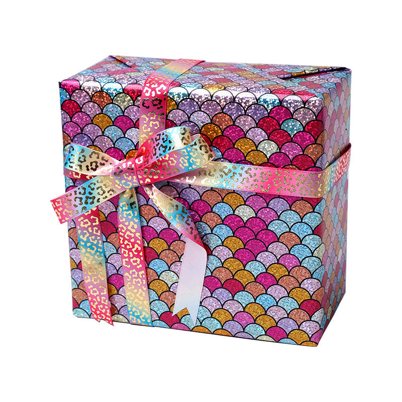Rainbow Iridescent Foil Gift Wrapping Paper