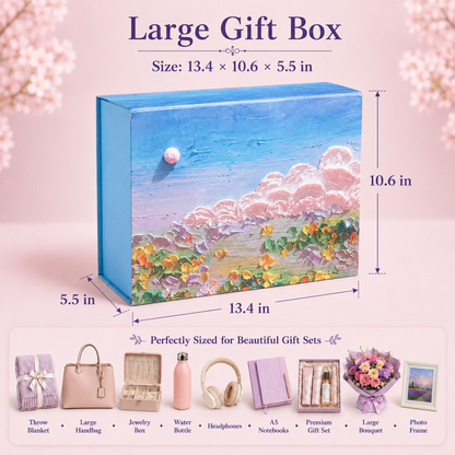Blue Dreamscape Art Print Gift Box Set