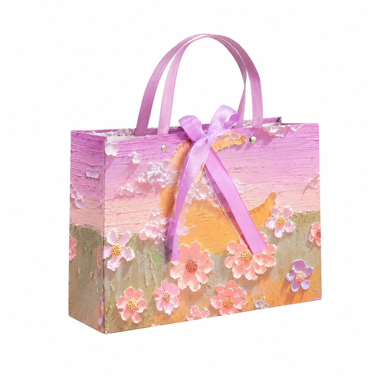 Pink Dreamscape Garden Gift Bag