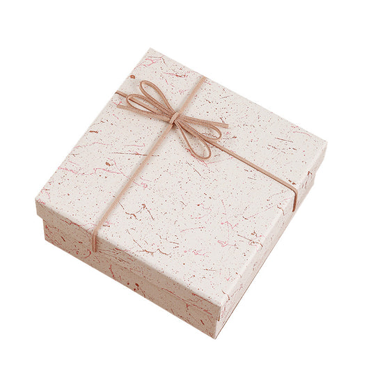 Speckle Kraft Twine Gift Box