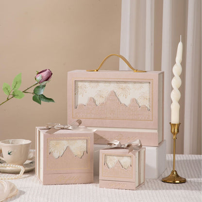 Castle Firework Hollow Window Gift Box