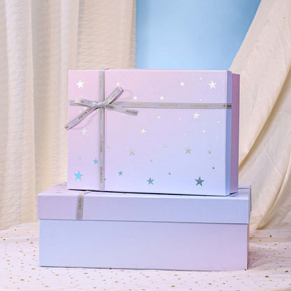 Bow Gradient Star Gift Box