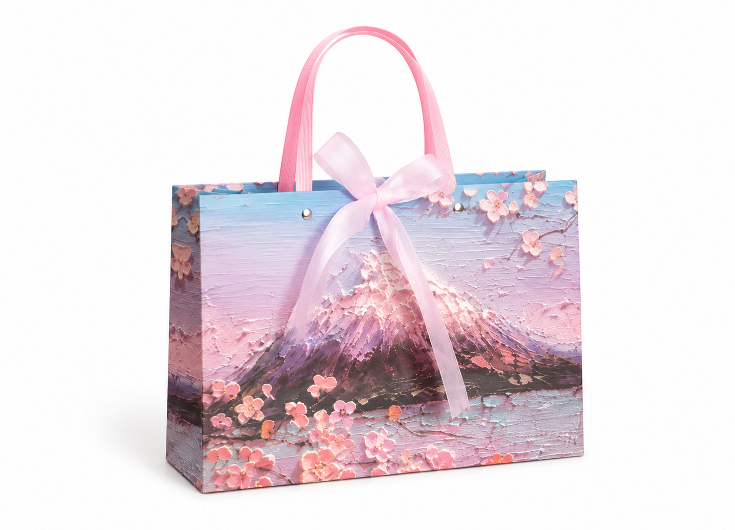 Snow Mountain Cherry Blossom Gift Bag