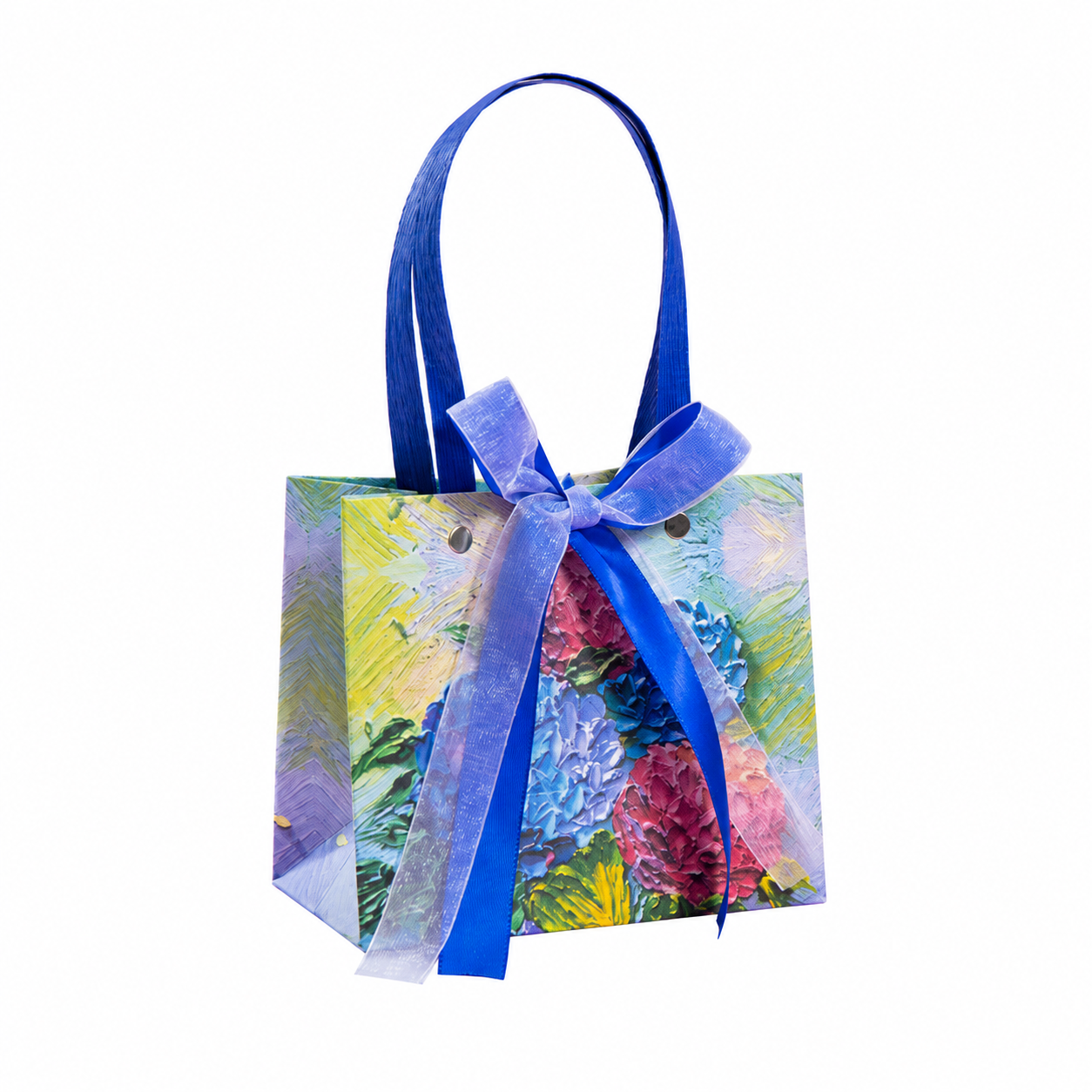 Hydrangea Art Print Gift Bag