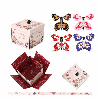Flying Butterfly Surprise Gift Box