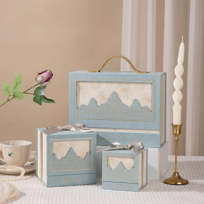 Castle Firework Hollow Window Gift Box