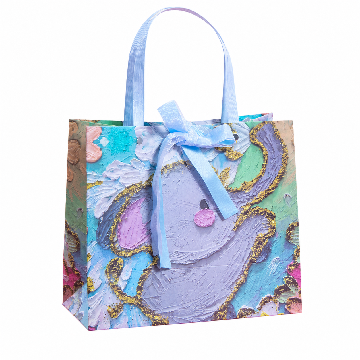 Little Gray Elephant Gift Bag