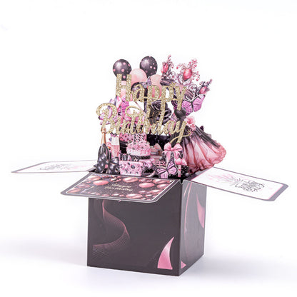 Pop-Up Explosion Box Card