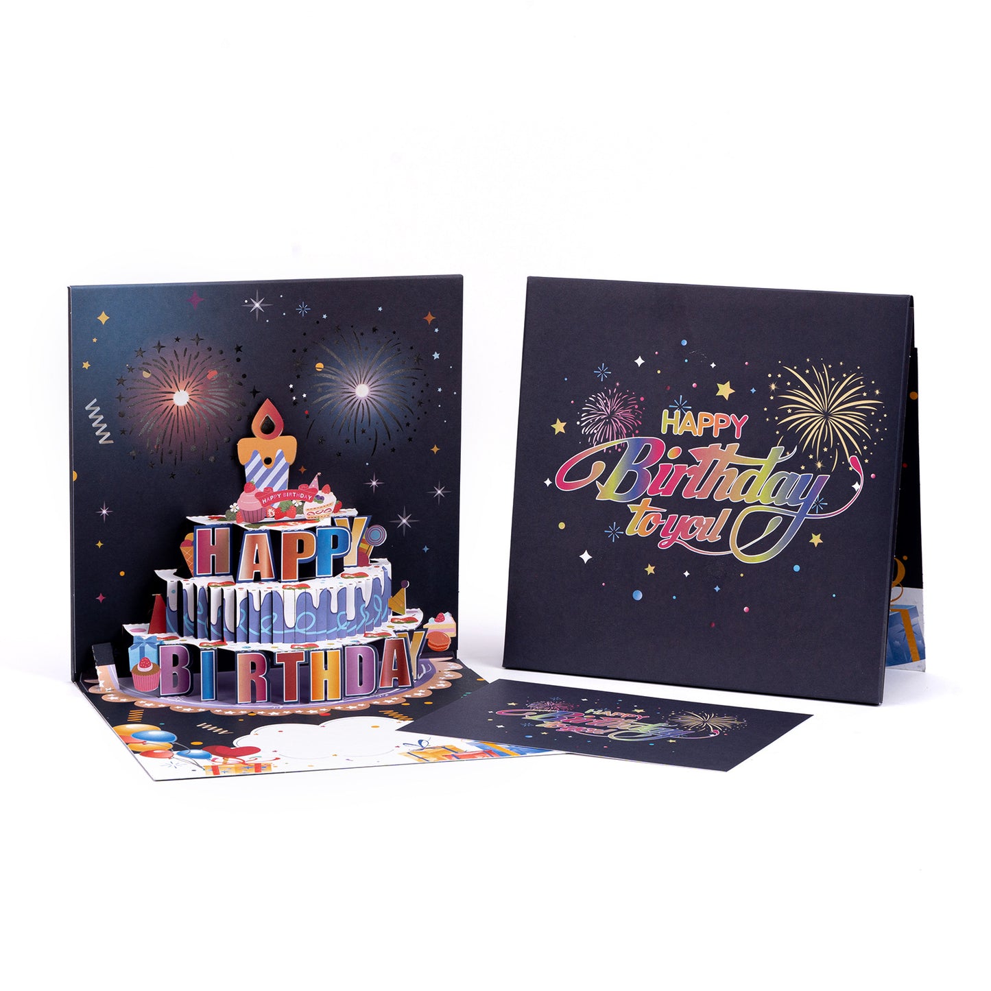 Blowable Birthday Pop-Up Greeting Card