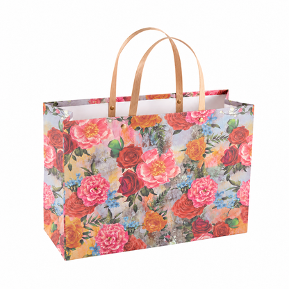 Vintage Floral Garden Gift Bag