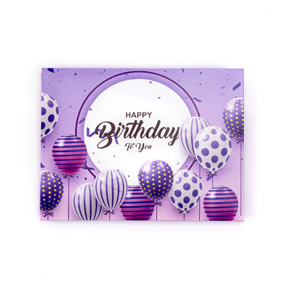 Blowable Birthday Pop-Up Greeting Card