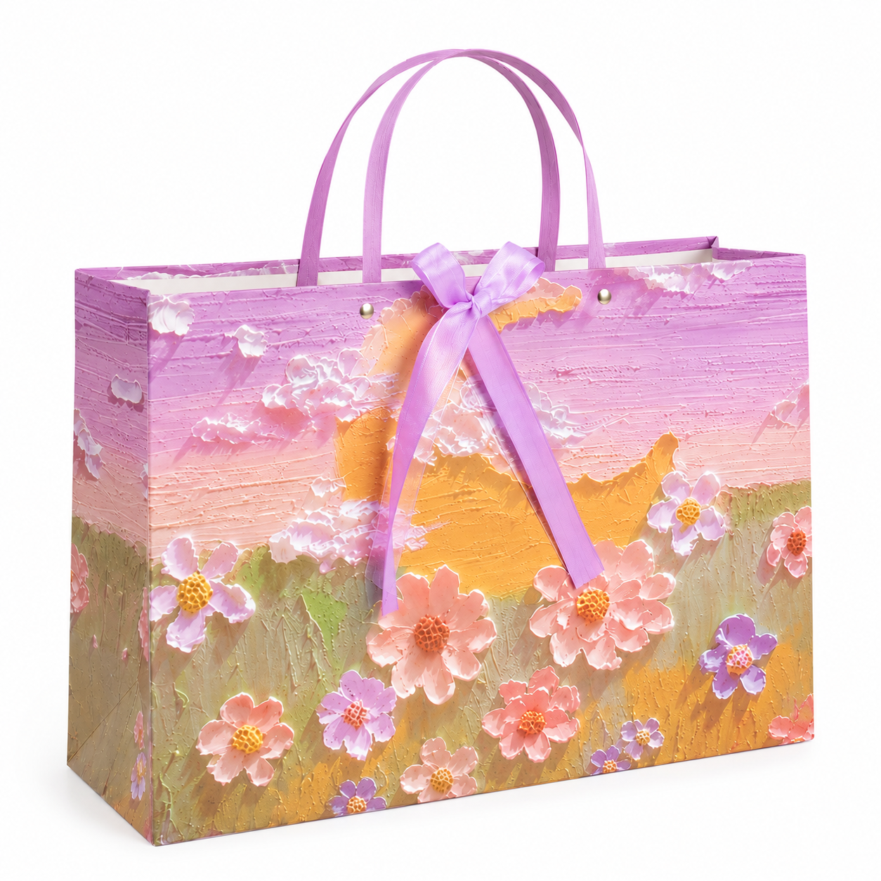 Pink Dreamscape Garden Gift Bag