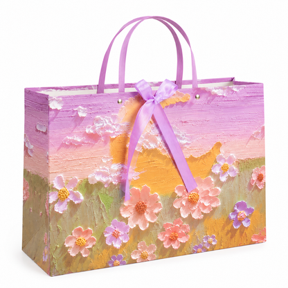Pink Dreamscape Garden Gift Bag