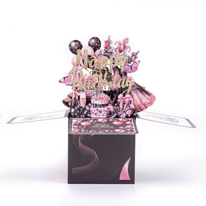 Pop-Up Explosion Box Card