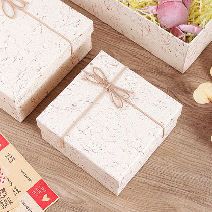 Speckle Kraft Twine Gift Box