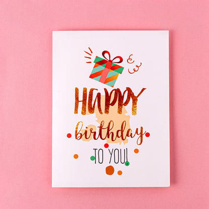 Happy Cake 3D Pop-Up Greeting Card