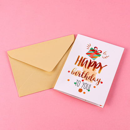 Happy Cake 3D Pop-Up Greeting Card