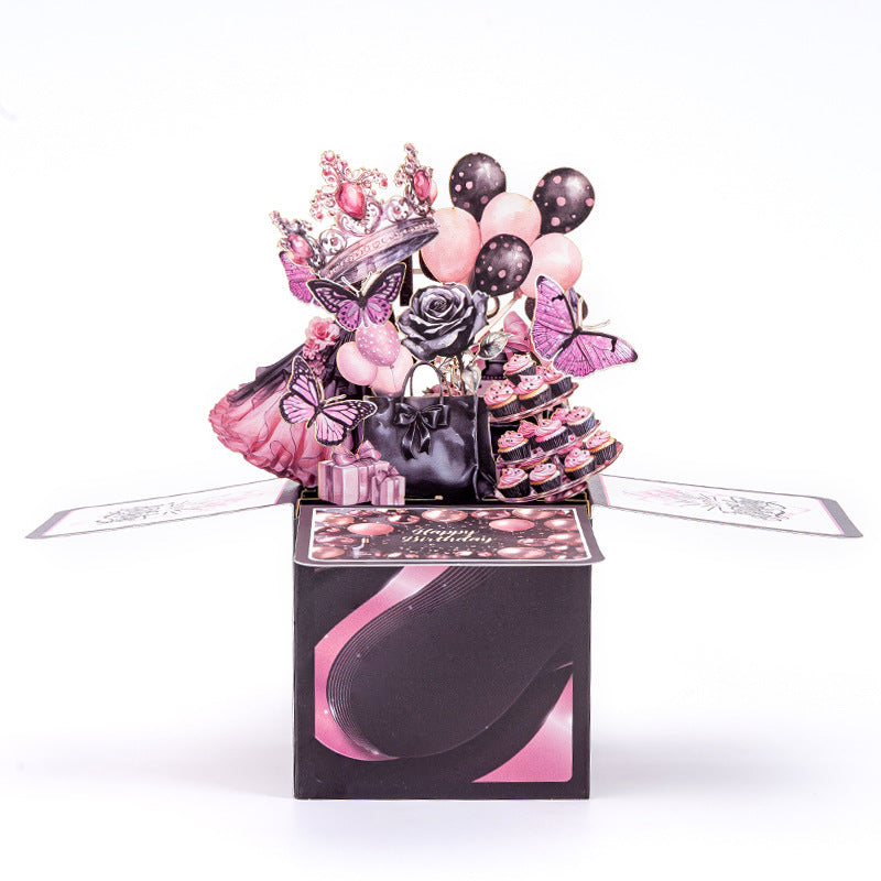 Pop-Up Explosion Box Card