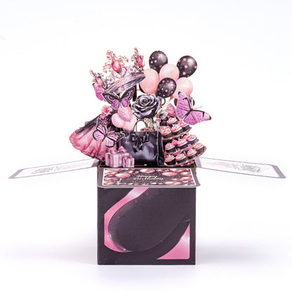 Pop-Up Explosion Box Card