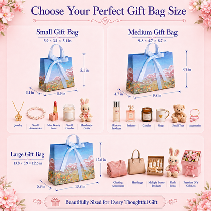 Blue Dreamscape Art Print Gift Bag