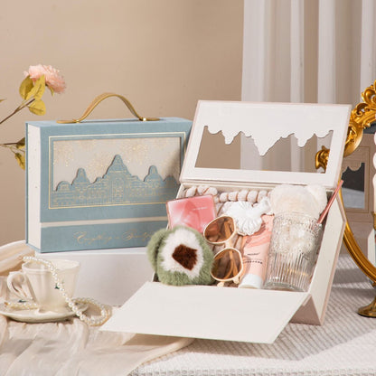 Castle Firework Hollow Window Gift Box