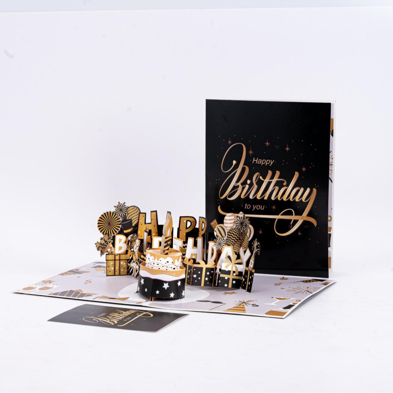 Blowable Birthday Pop-Up Greeting Card