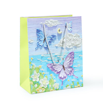 Butterfly & Cloud Sea Oil Painting Gift Bag