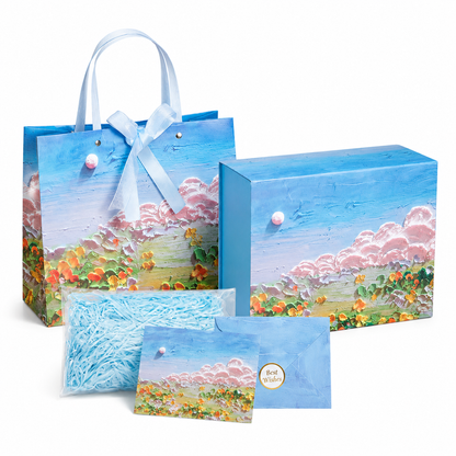 Blue Dreamscape Art Print Gift Box Set