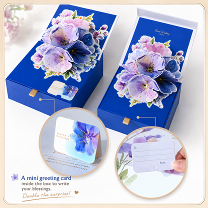 3D Blooming Flower Gift Box