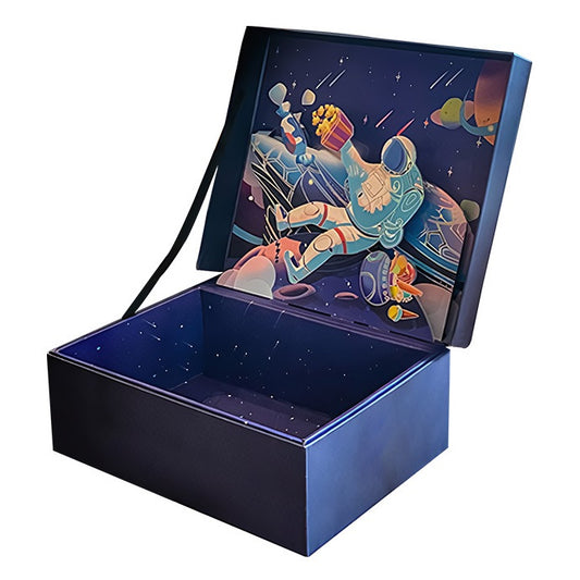 Space Dream Astronaut 3D Gift Box Set with Gift Bag & Card