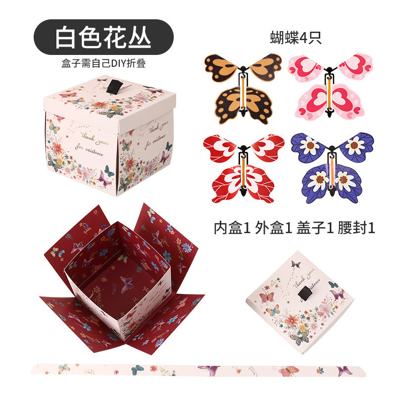 Flying Butterfly Surprise Gift Box