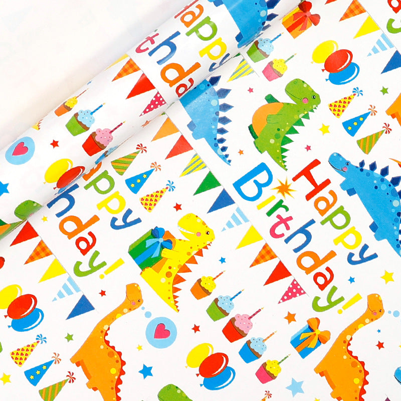 Happy Birthday Wrapping Paper Roll