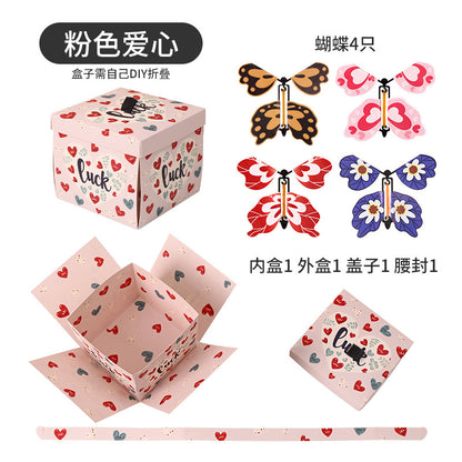 Flying Butterfly Surprise Gift Box