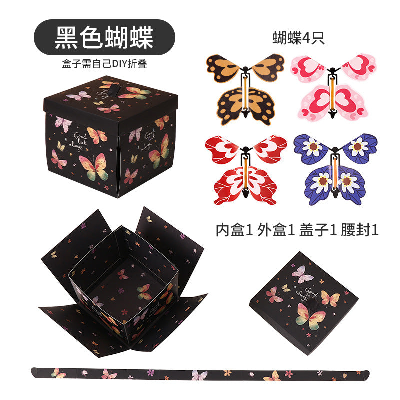 Flying Butterfly Surprise Gift Box