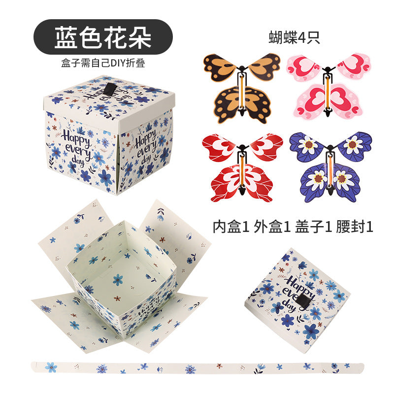 Flying Butterfly Surprise Gift Box