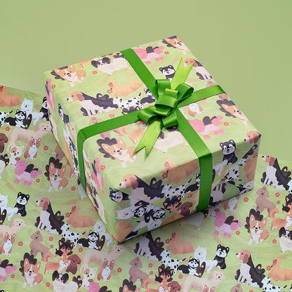 Cute Animal Wrapping Paper Sheets