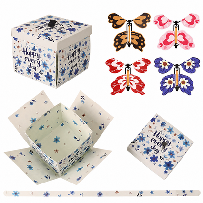 Flying Butterfly Surprise Gift Box