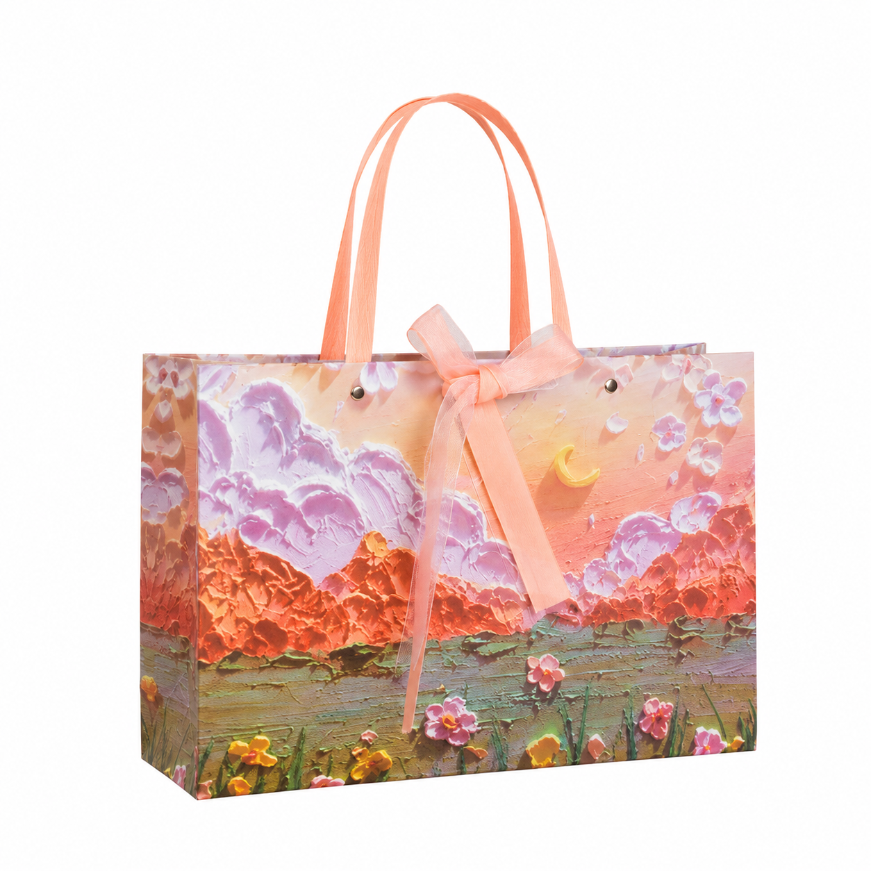 Pink Dreamscape Art Print Gift Bag