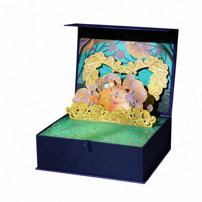 3D Cat Companions Gift Box
