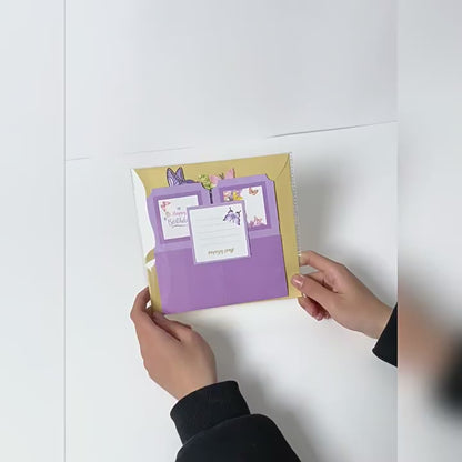 Butterfly Handwritten 3D Pop-Up Explosion Box