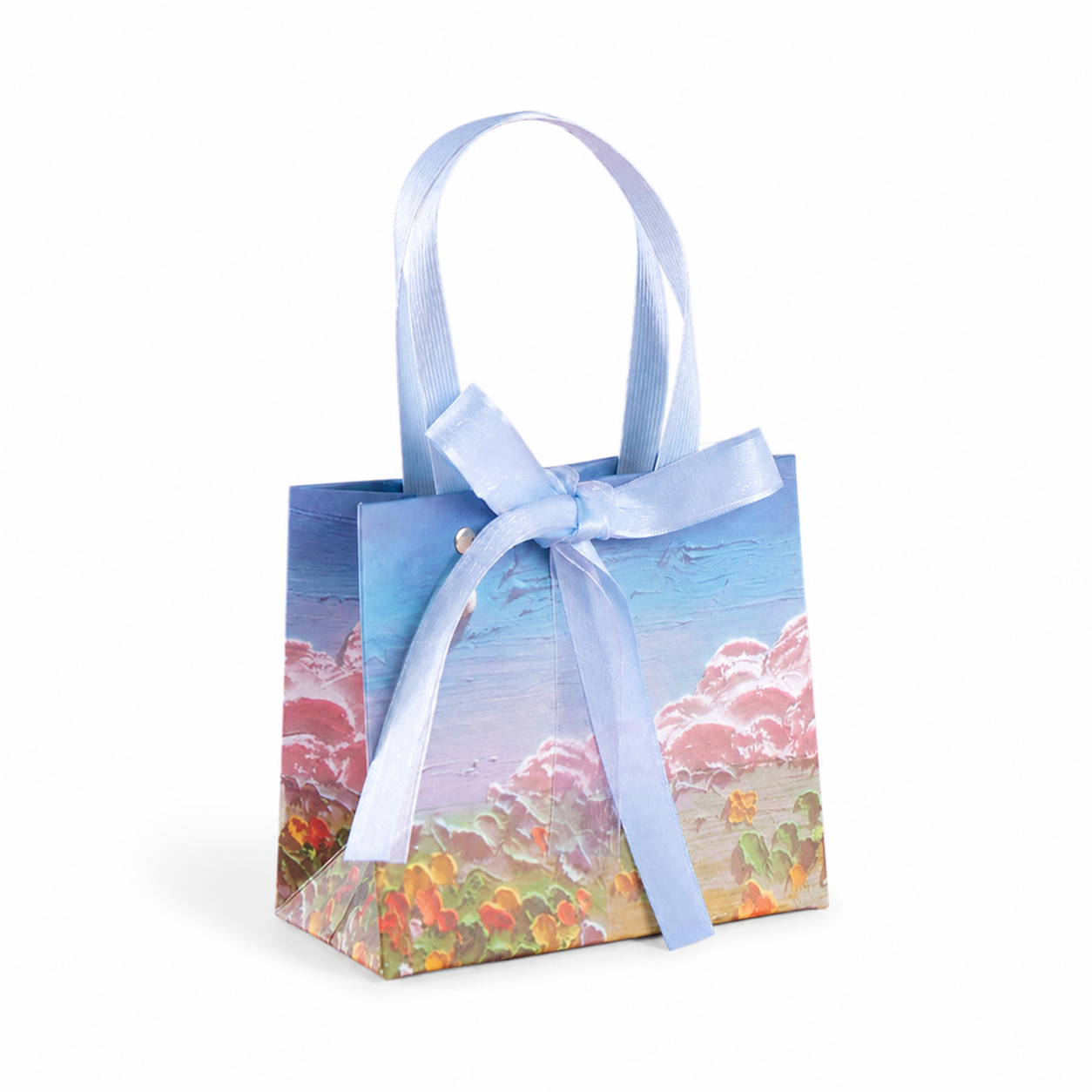 Blue Dreamscape Art Print Gift Bag