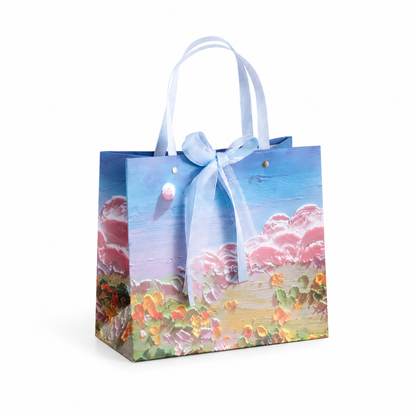 Blue Dreamscape Art Print Gift Bag